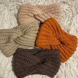 Ladies and girls crochet Earwarmers